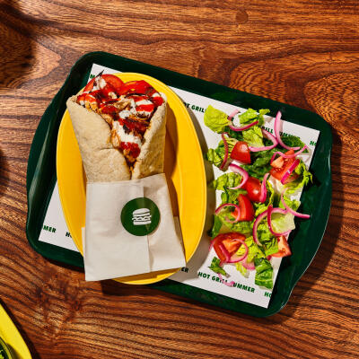 Buffalo Chicken Breast Shawarma Kebab